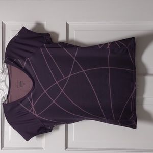 Nike Dri-Fit Deep Plum Purple and Pink Small Tee shirt